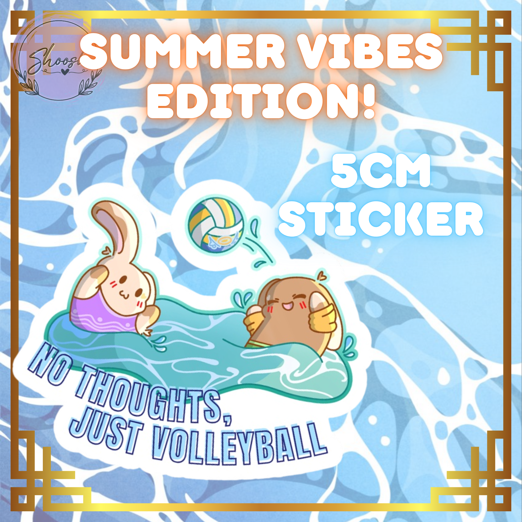 Vanillina & Nocciolotto Die Cut Stickers