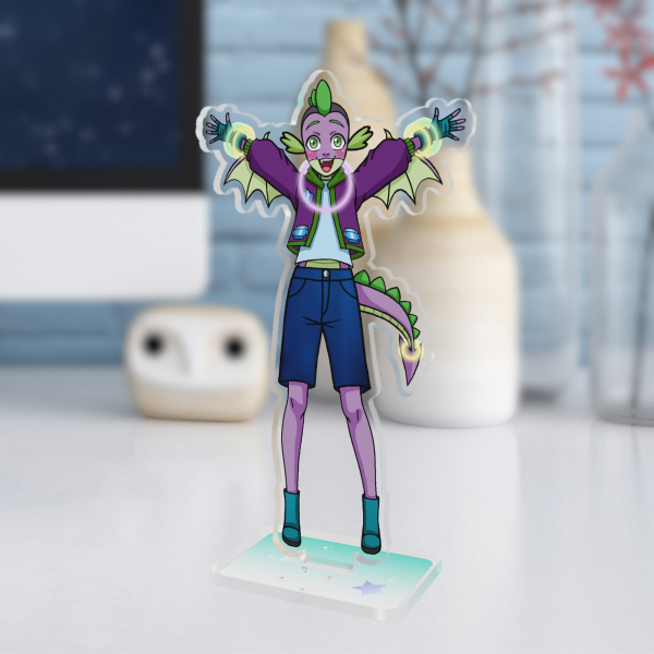 Rave Spike MLPFIM Acrylic Standees