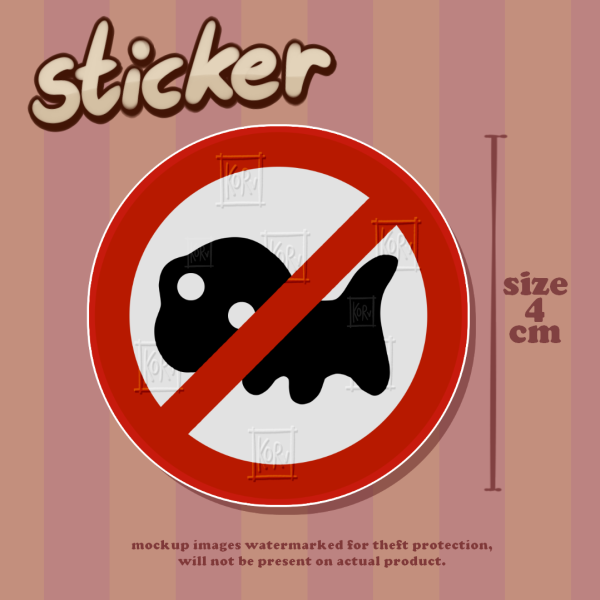 no snorves allowed ✧ sticker