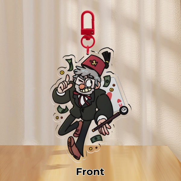 Grunkle Stan Keychain