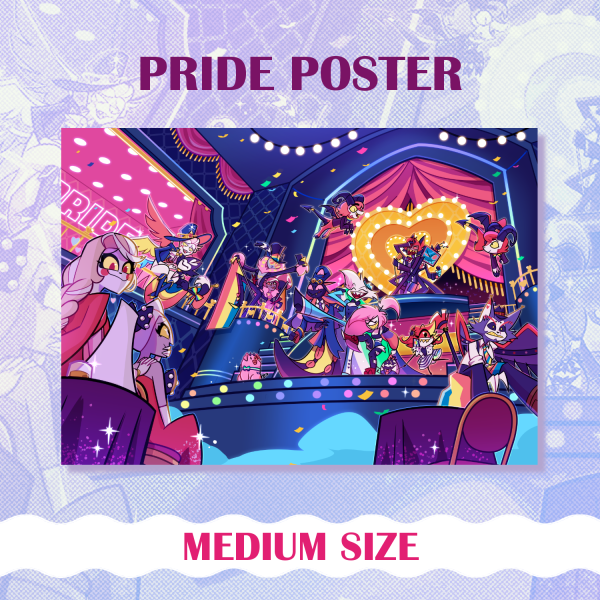 Hazbin Pride 2026 | Medium Sized Poster