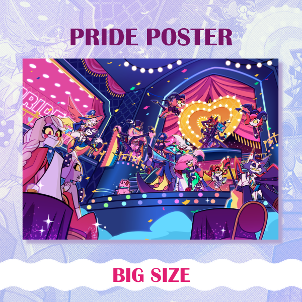 Hazbin Pride 2026 | Big Sized Poster