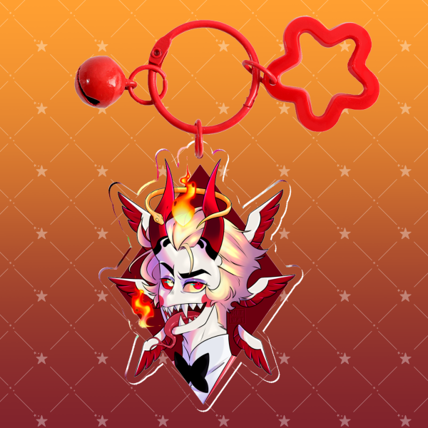 Lucifer Morningstar Acrylic Keychains