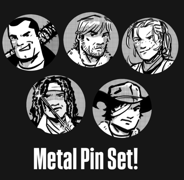 TWD Metal Pin Batch