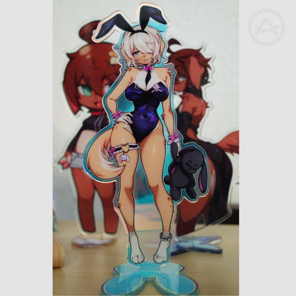 Rainbow Acrylic Standee | Bunny Suit Vao