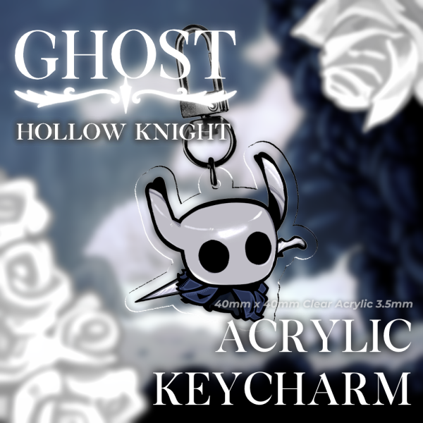 Little Ghost Acrylic Keychain