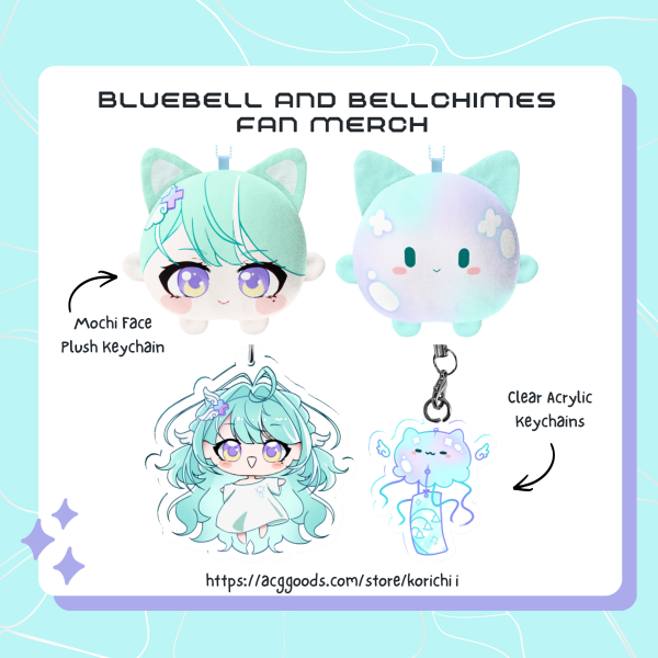 Bluebell and Bellchimes Fan Merch Set