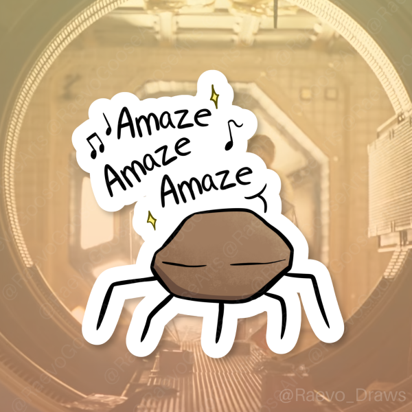 Amaze Amaze Amaze - Rocky Sticker