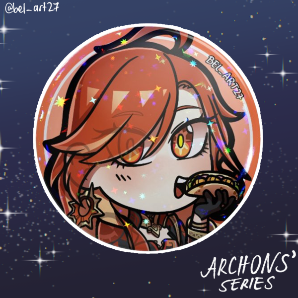 Mavuika - Archon series (Button Pins)
