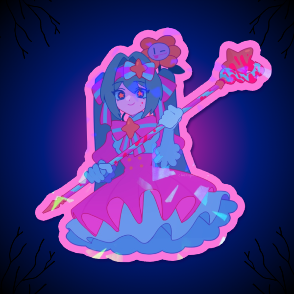 Retry Now Miku Die Cut Sticker