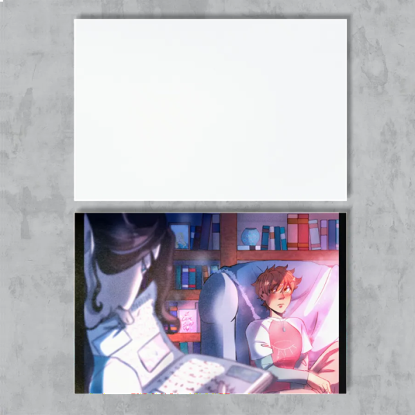 Chris & Winter - Postcard