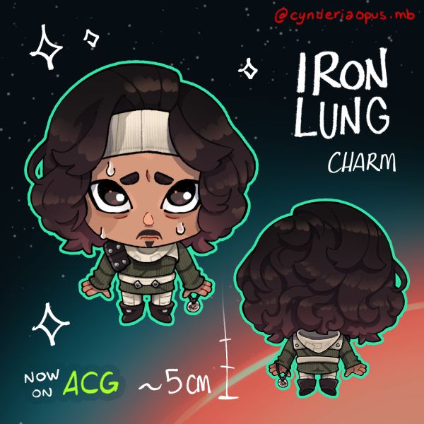 Iron Lung - Simon chibi keychain