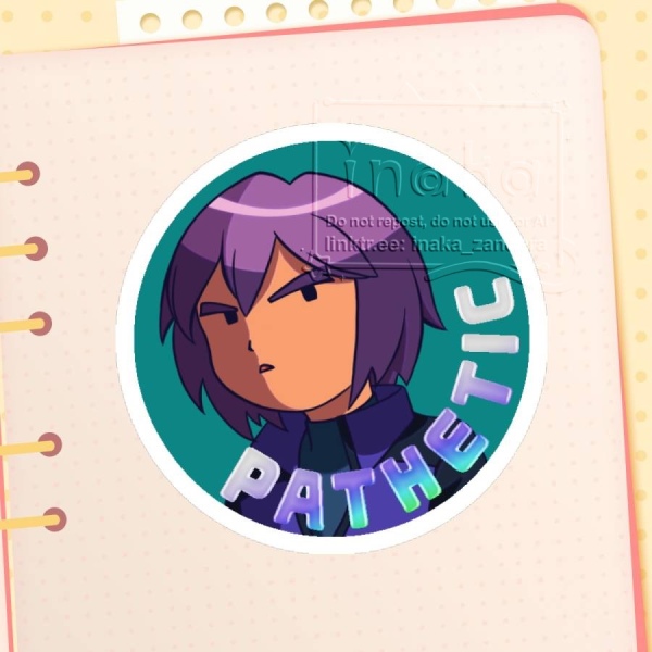 Paul "Pathetic" 💜 Foil Sticker