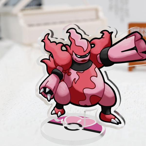 Shiny Magmortar Acrylic Standee