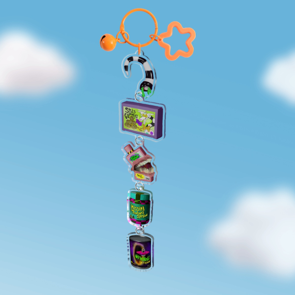 Bottom Shelf Connection Acrylic Keychain (3/3)