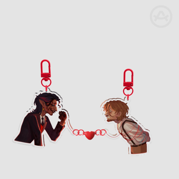 Stuck with Me Arkayne Magnet Keychains