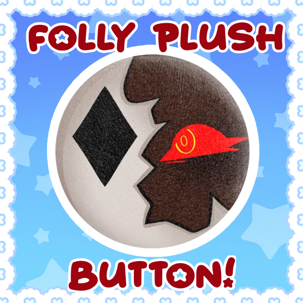 Folly Plush Button