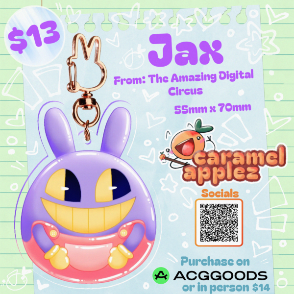 Jax (TADC) Acrylic Keychains