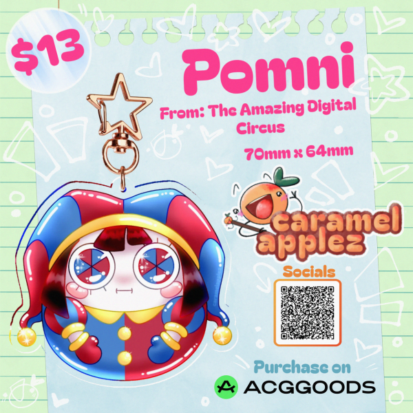 Pomni (TADC) Acrylic Keychain
