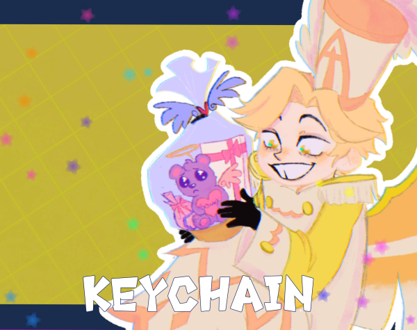 Abel KEYCHAIN (Hazbin Hotel)