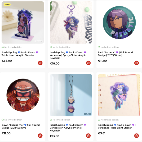 💜 Ikarishipping Bundle 💙 SET OF 6 PRODUCTS