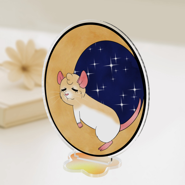 Moon Rat Acrylic Standee