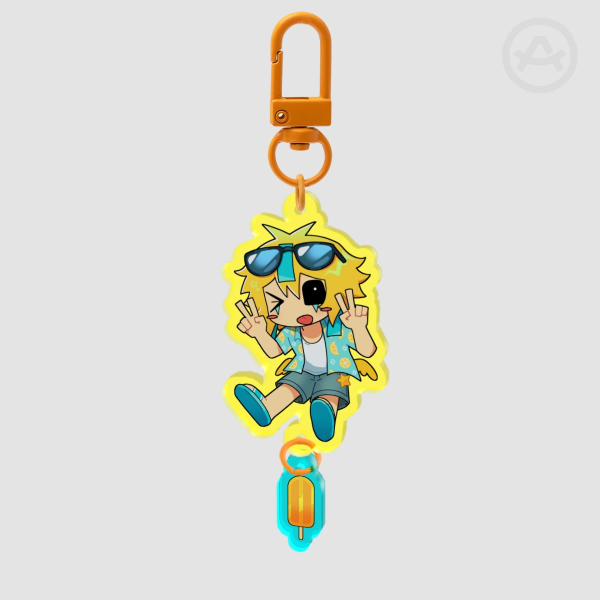 Jirachi Summer Keychain ☀️ 