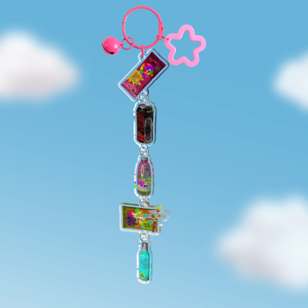 Middle Shelf Connection Acrylic Keychain (2/3)