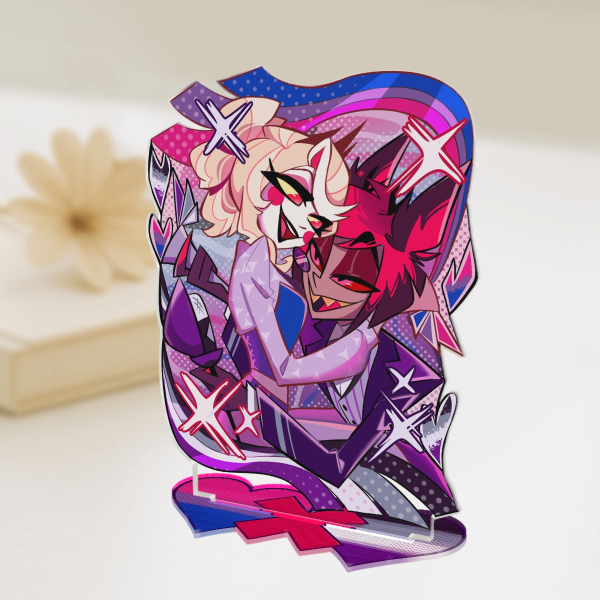 Alastor + Charlie Pride '26 Fanmerch Standee