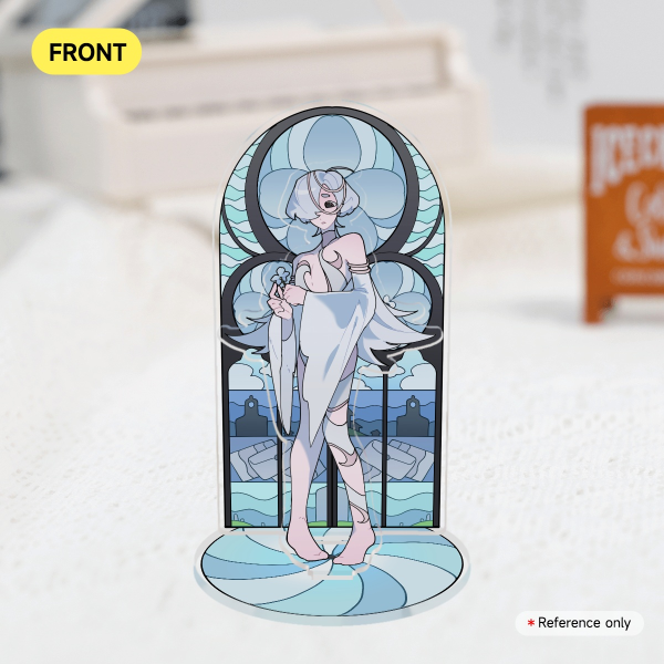 Dove Double Insert Acrylic Standee