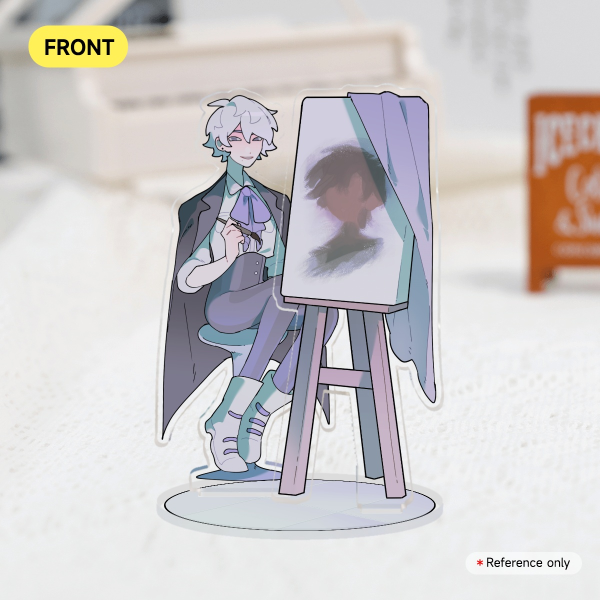 Lucien Double Insert Acrylic Standee