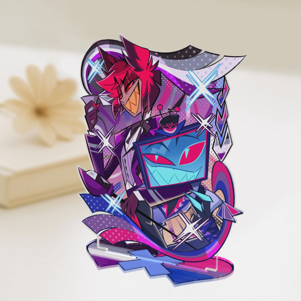 Vox + Alastor Pride '26 Fanmerch Standee