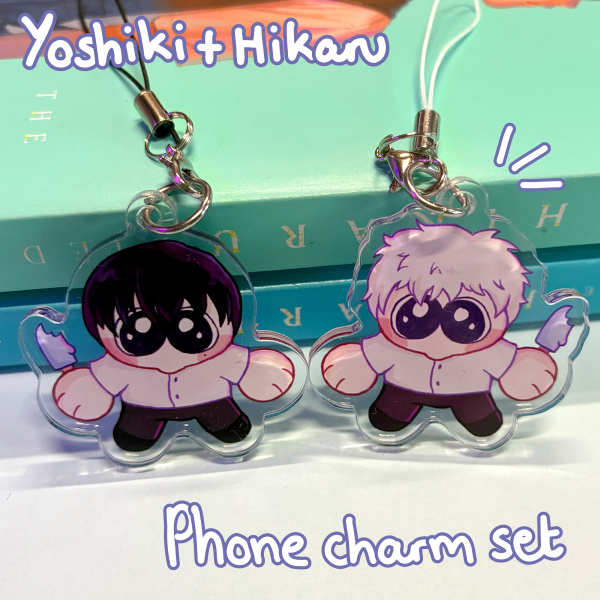 Yoshiki and Hikaru Phonecharm set - The Summer Hikaru Died