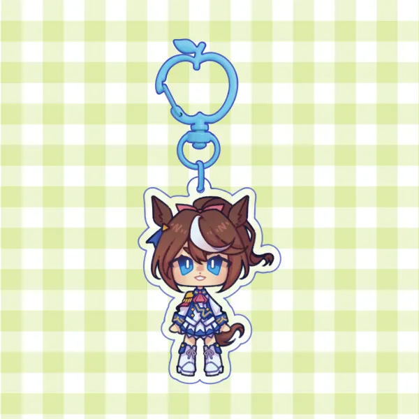Uma Musume - Tokai Teio Keychain