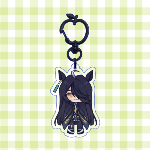 Uma Musume - Manhattan Cafe Keychain
