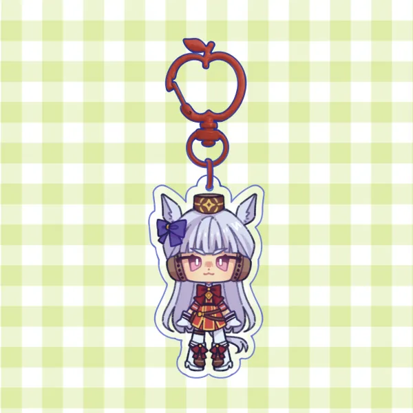 Uma Musume - Gold Ship Keychain