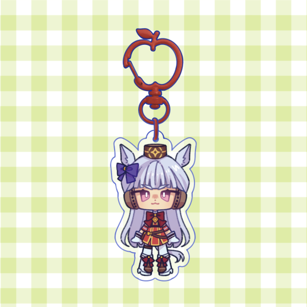 Uma Musume - Gold Ship Keychain