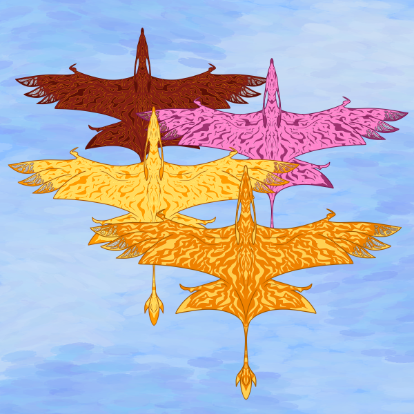 [AVATAR] Warm Ikran Sticker Pack