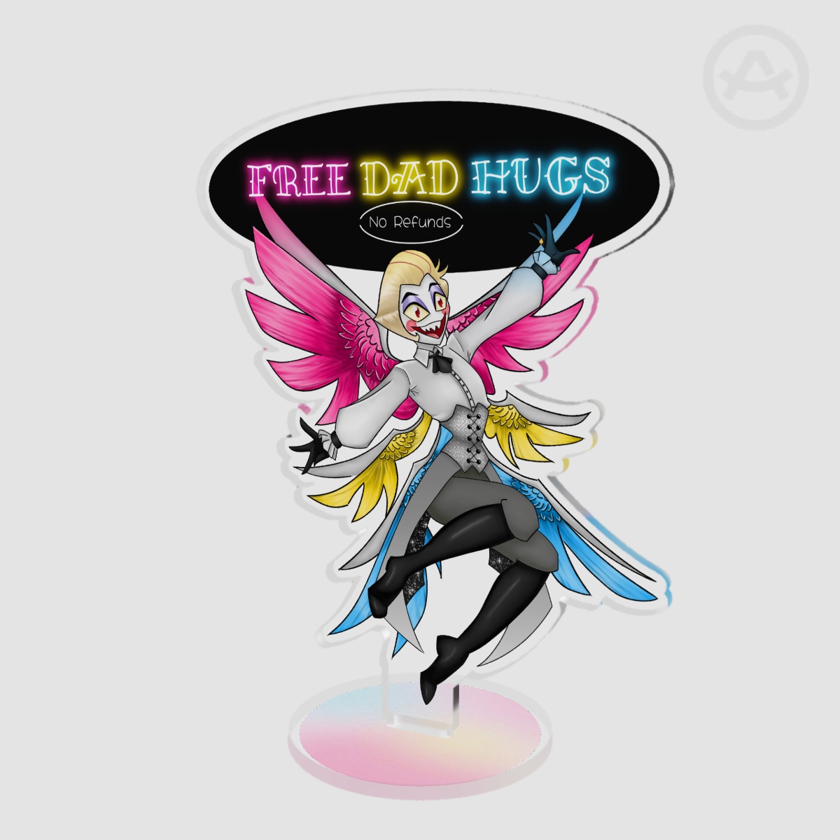 Neon Nights Lucifer Standee