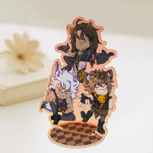 Savanaclaw colored standee