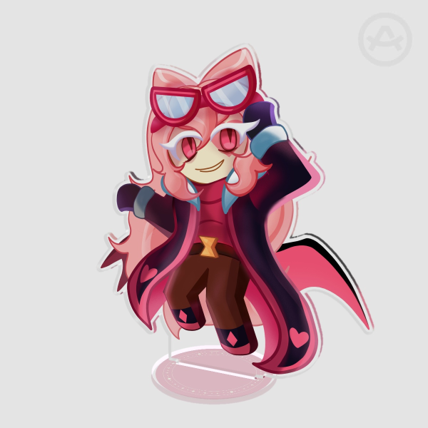 CRK OC - Strawberry Lemonade Gacha Standee