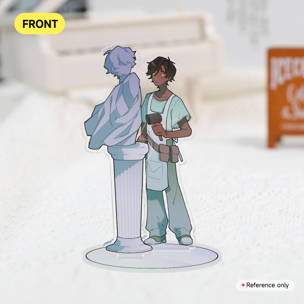 Marius Double Insert Acrylic Standee