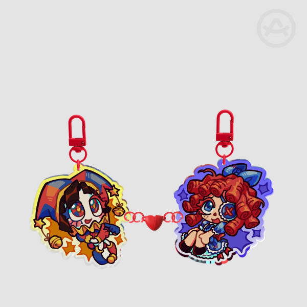TADC Pomni x Ragatha | Magnet Keychains