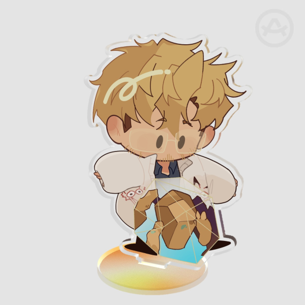 Ryland Grace & Rocky Clear Acrylic Standee