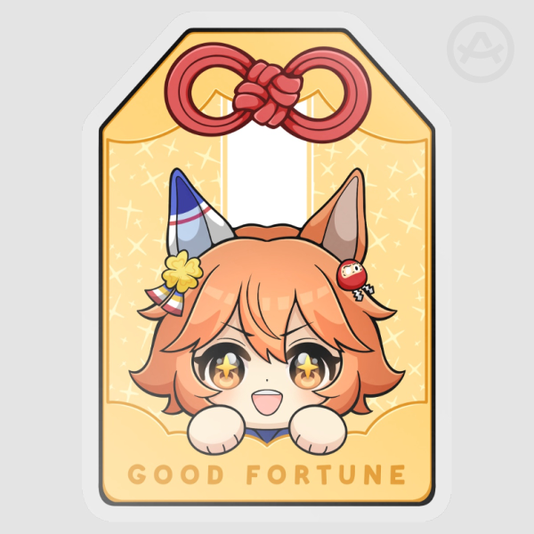 Umamusume Personal Blessing Omamori - PET Matte Vinyl Sticker Set
