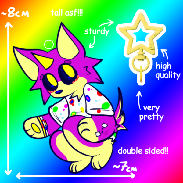 Uni Cornelius Furry Keychain [SparkleCare Hospital]