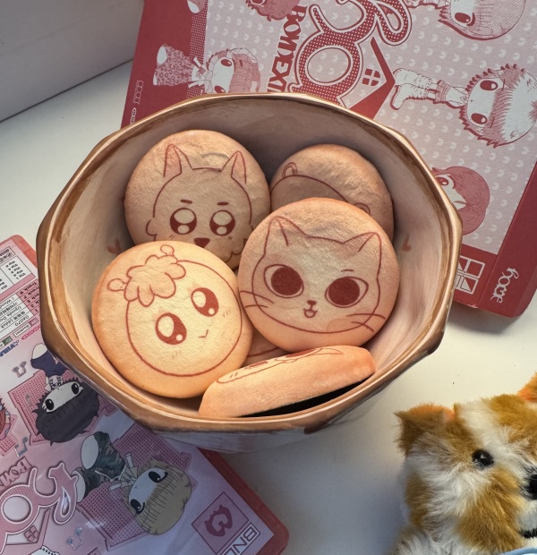 bbnexdo cookie plush pins (OT6)