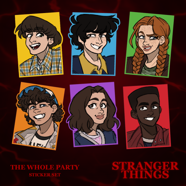 The Whole Party - Sticker Set
