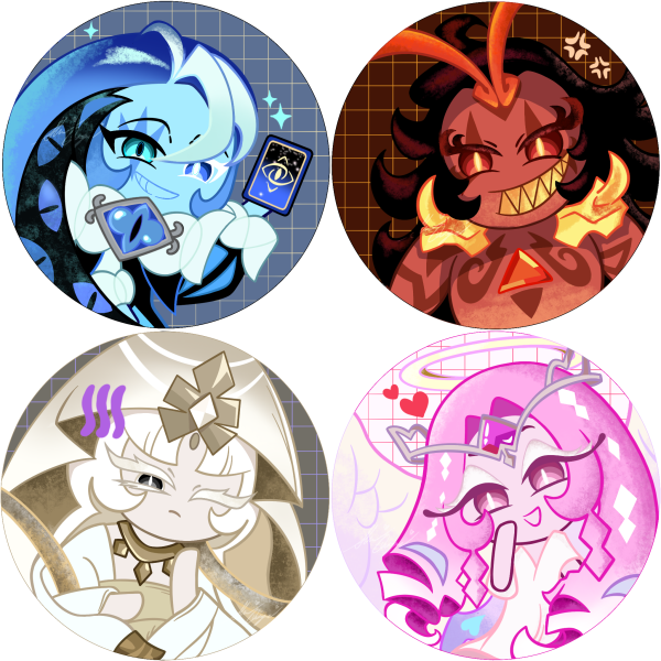 Cookie Run Kingdom - Beasts Pins