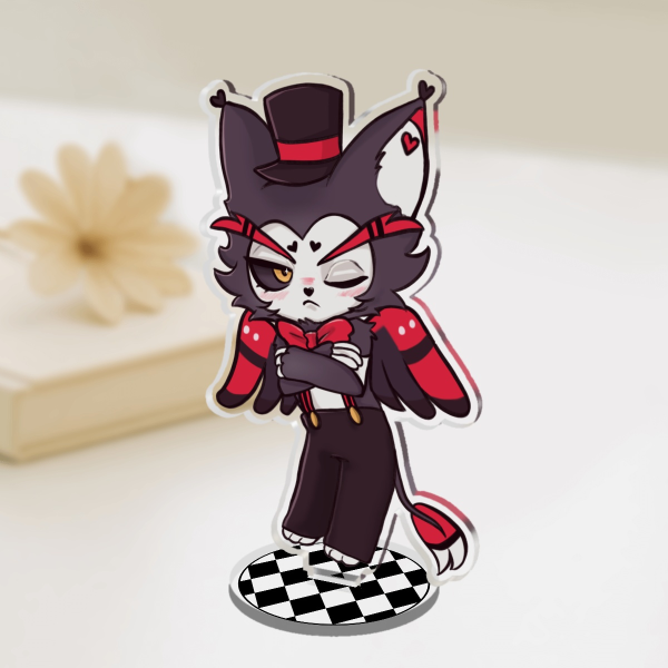 Blushing Husk Clear Acrylic Standees